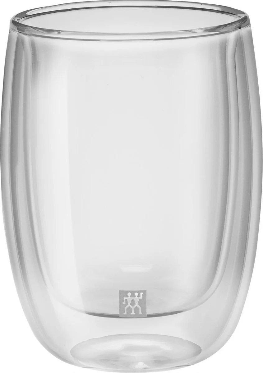 Sorrento Dubbelwandig Koffieglas - 200 ml - 2 stuks von Zwilling in Transparent – Produktfoto