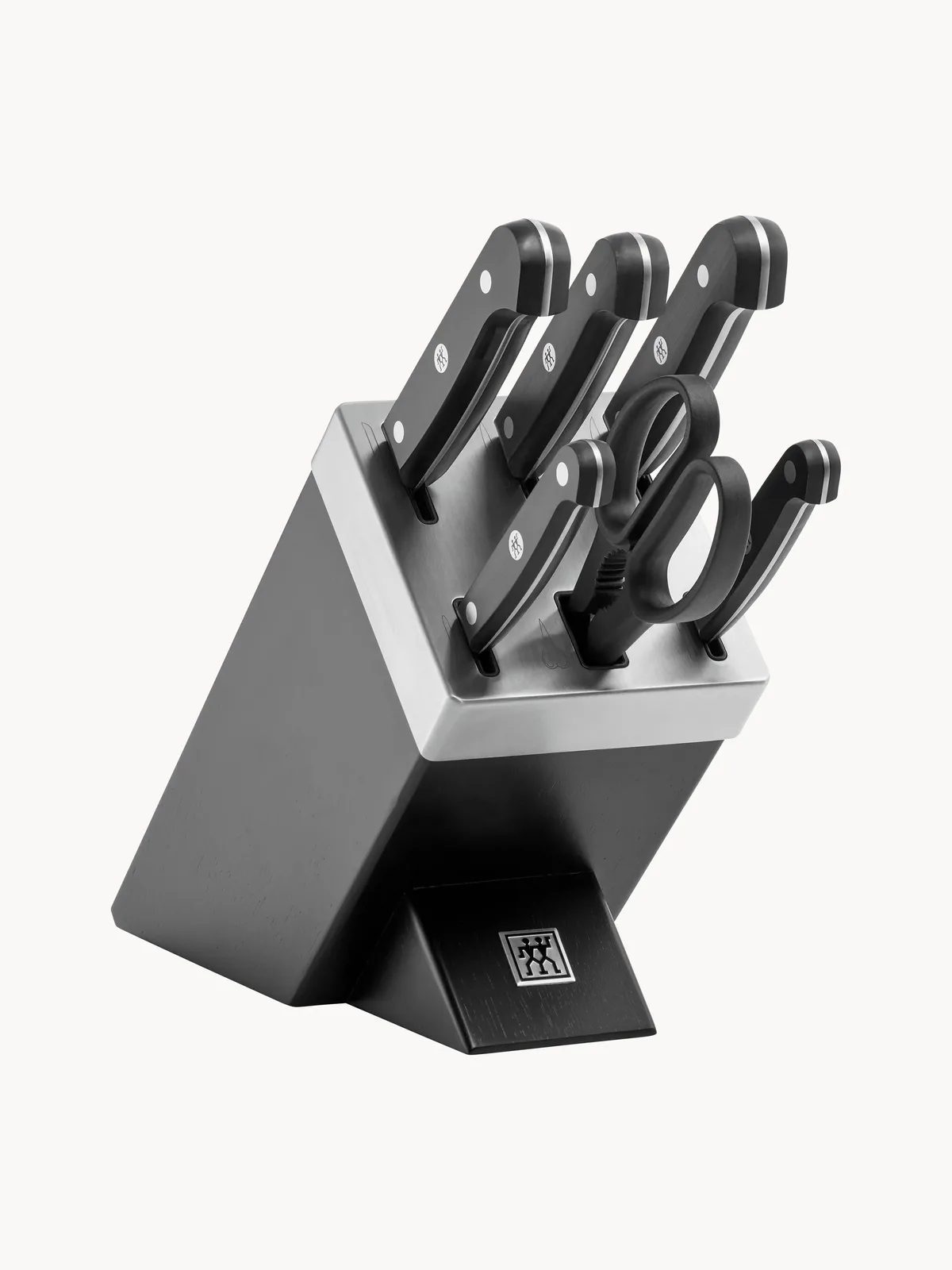 Zelfslijpende messenblok Gourmet met 5 messen en 1 schaar fra Zwilling – produktbillede