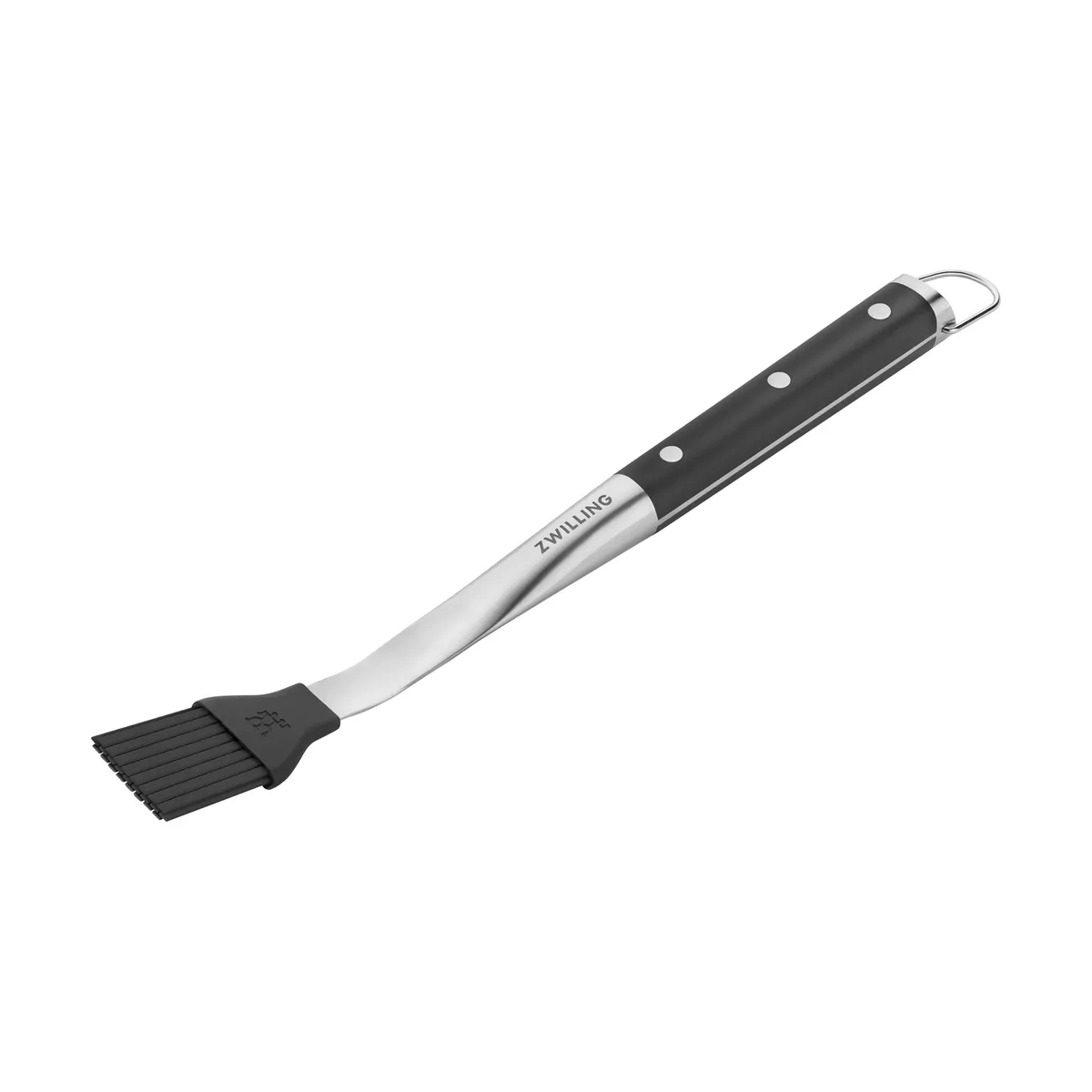 Zwilling BBQ+ Silikonpinsel 41 cm Schwarz-Edelstahl van Zwilling – productfoto