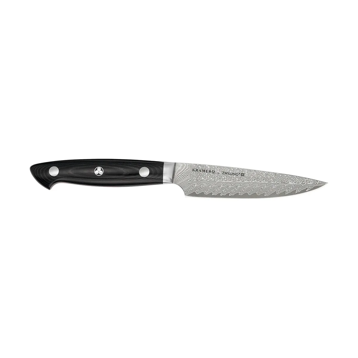 Zwilling Kramer Euro Stainless Allzweckmesser 13 cm Damaskus-schwarz von Zwilling – Produktfoto