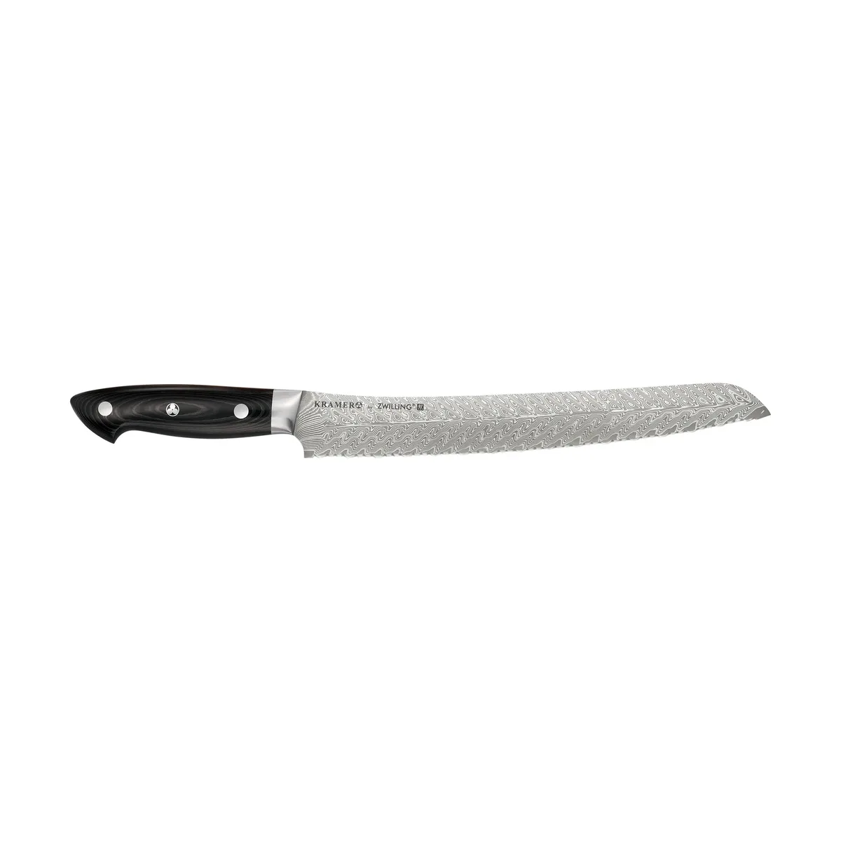 Zwilling Kramer euro stainless Brotmesser 26 cm Damaskus-schwarz de Zwilling – photo du produit