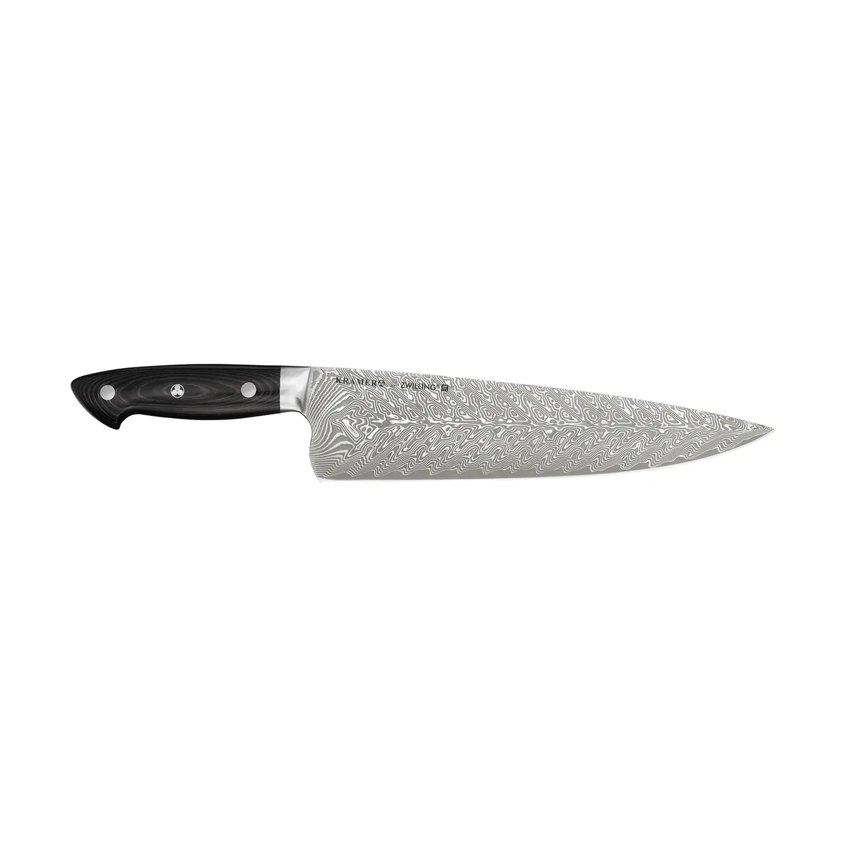 Zwilling Kramer Euro Stainless Kochmesser 26 cm Damaskus-schwarz van Zwilling – productfoto