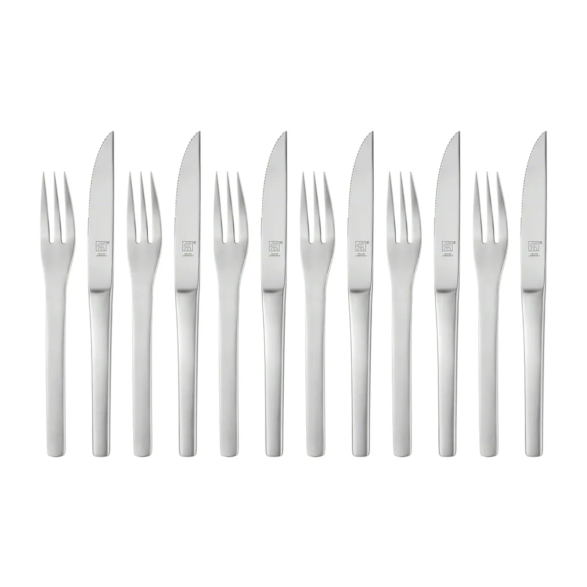 Zwilling Melbourne Grillbesteck 12 Teile Edelstahl matt by Zwilling – product photo