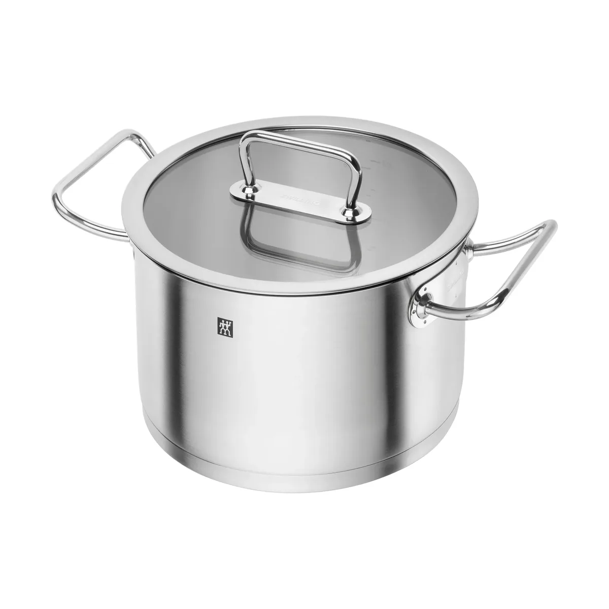 Zwilling pro Topf hoch mit Glasdeckel Edelstahl 6,2 L de Zwilling – photo du produit