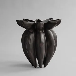 Lotus Vase, Big - Coffee von 101 Copenhagen – Produktfoto 2 von 2