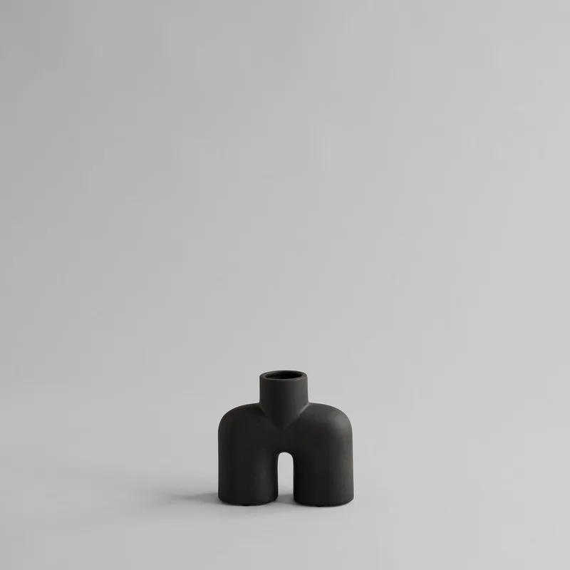 Cobra Vase Uno, Mini - Coffee by 101 Copenhagen – product photo