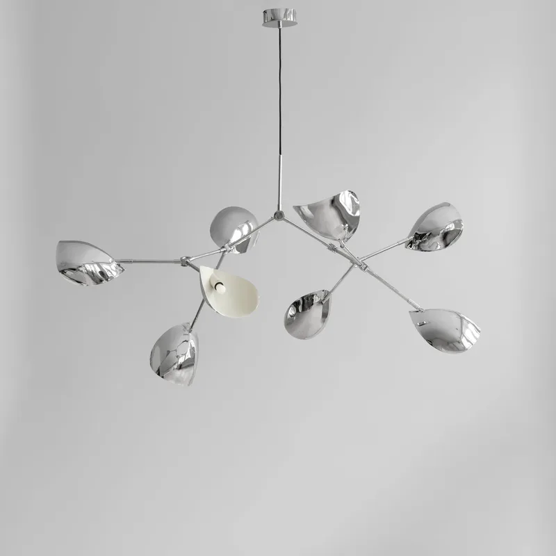 Stingray Chandelier - Chrome by 101 Copenhagen – product photo