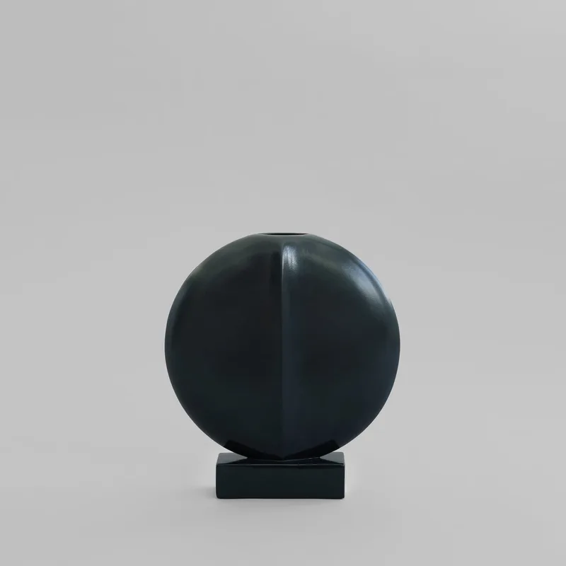 Guggenheim Vase, Mini - Dark Green by 101 Copenhagen – product photo