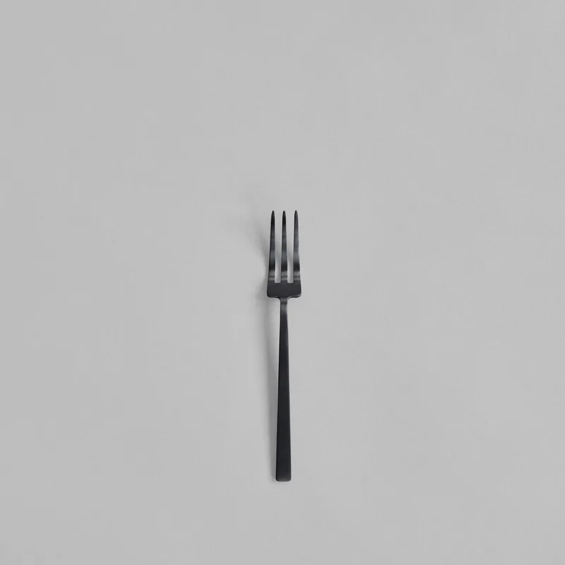Kogei Dessert Fork - Black by 101 Copenhagen – product photo