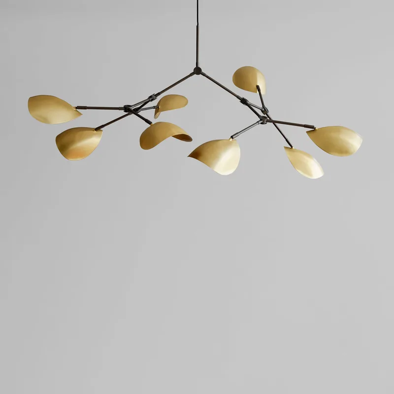 Stingray Chandelier - Brass (5m) von 101 Copenhagen – Produktfoto