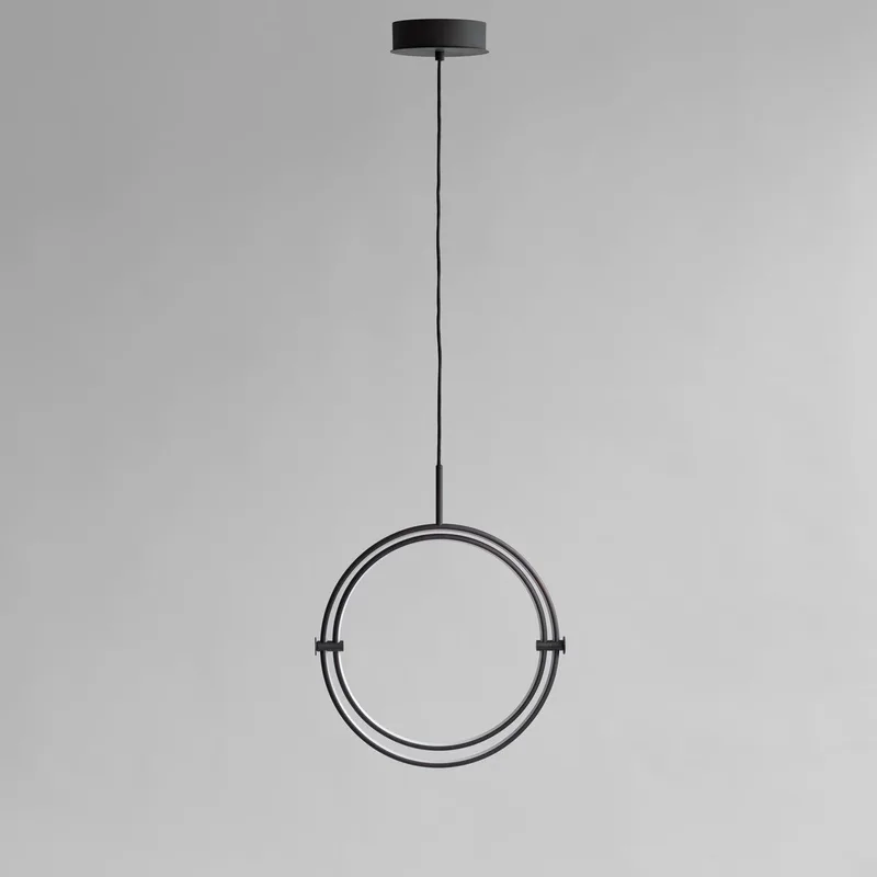 Maru Pendant, Ø40 - Burned Black by 101 Copenhagen – product photo
