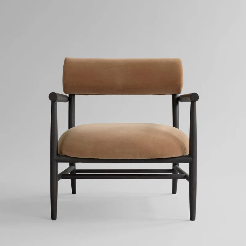 Nama Lounge Chair - Coffee Black Oak- Desert van 101 Copenhagen – productfoto