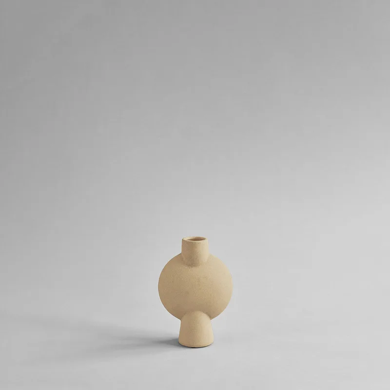 Sphere Vase Bubl, Mini – Sand von 101 Copenhagen – Produktfoto