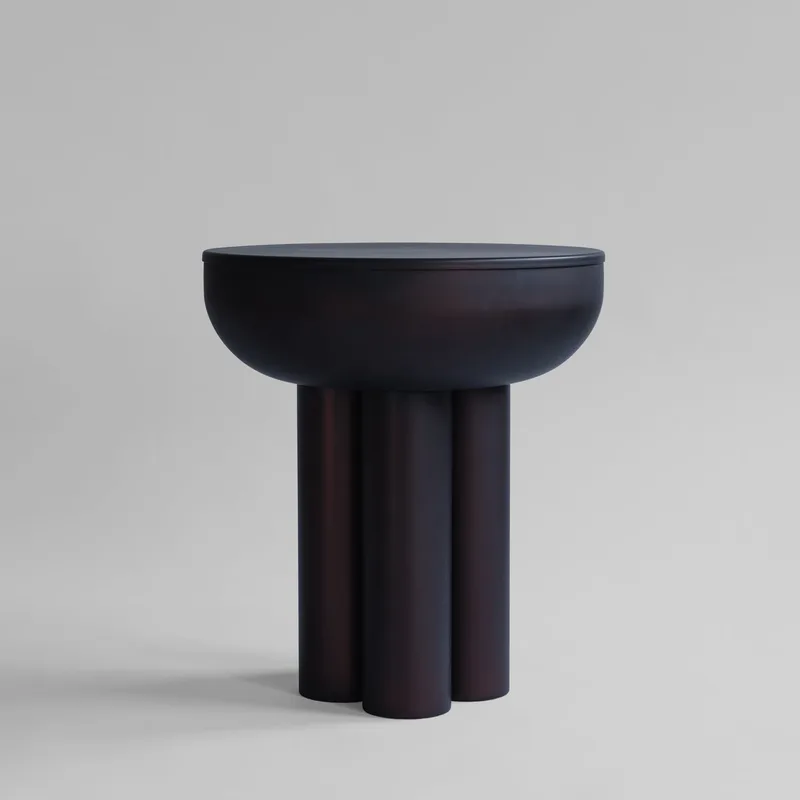 Crown Table, Tall - Burned Black van 101 Copenhagen – productfoto