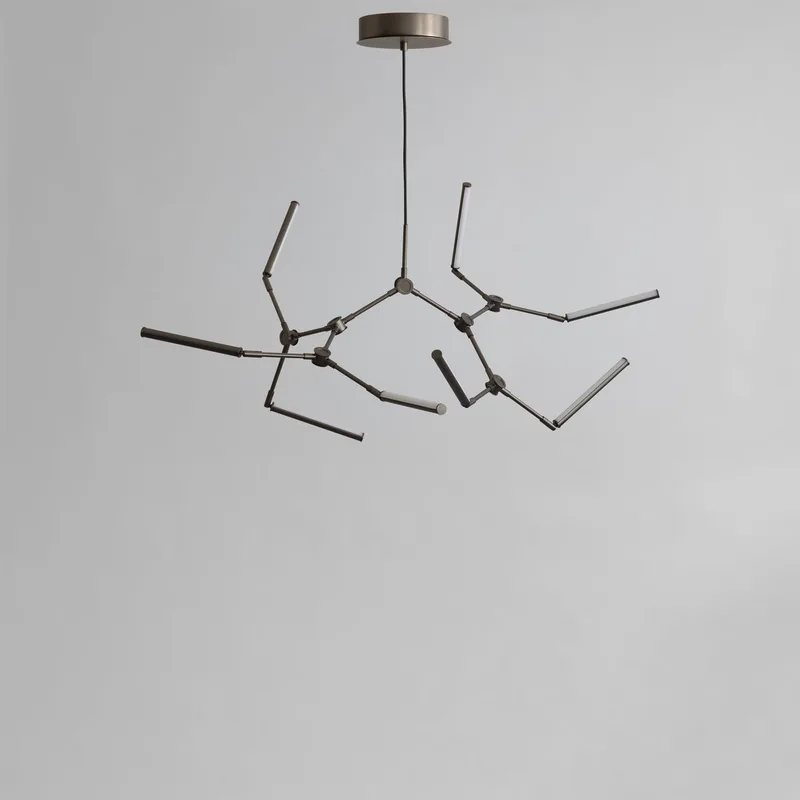 Stick Chandelier Mini - Bronze by 101 Copenhagen – product photo