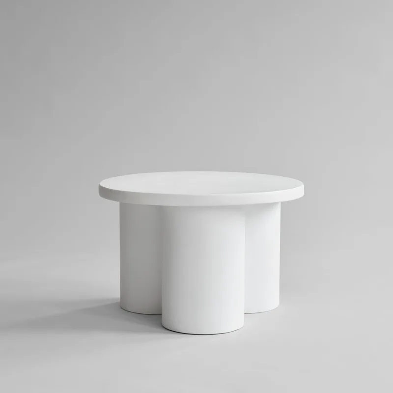 Big Foot Table, Low - Bone White by 101 Copenhagen – product photo