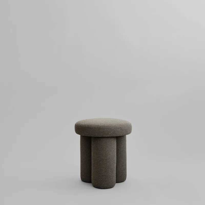 Big Foot Stool - Stone Gray by 101 Copenhagen – product photo