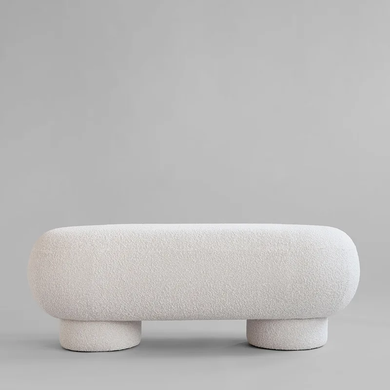 Big Foot Bench - Off White (CPH 900) van 101 Copenhagen – productfoto