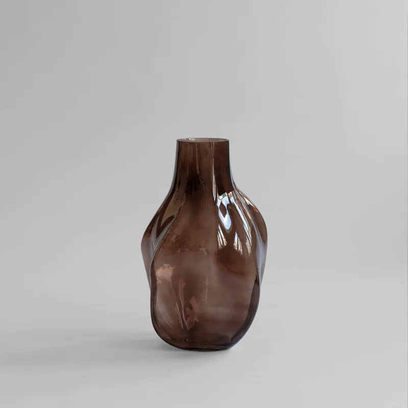 Bakku Vase, Big - Smoked Forest van 101 Copenhagen – productfoto