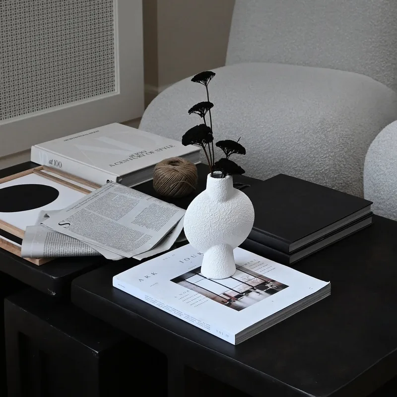Sphere Vase Bubl, Mini - Bubble White by 101 Copenhagen – interior photo