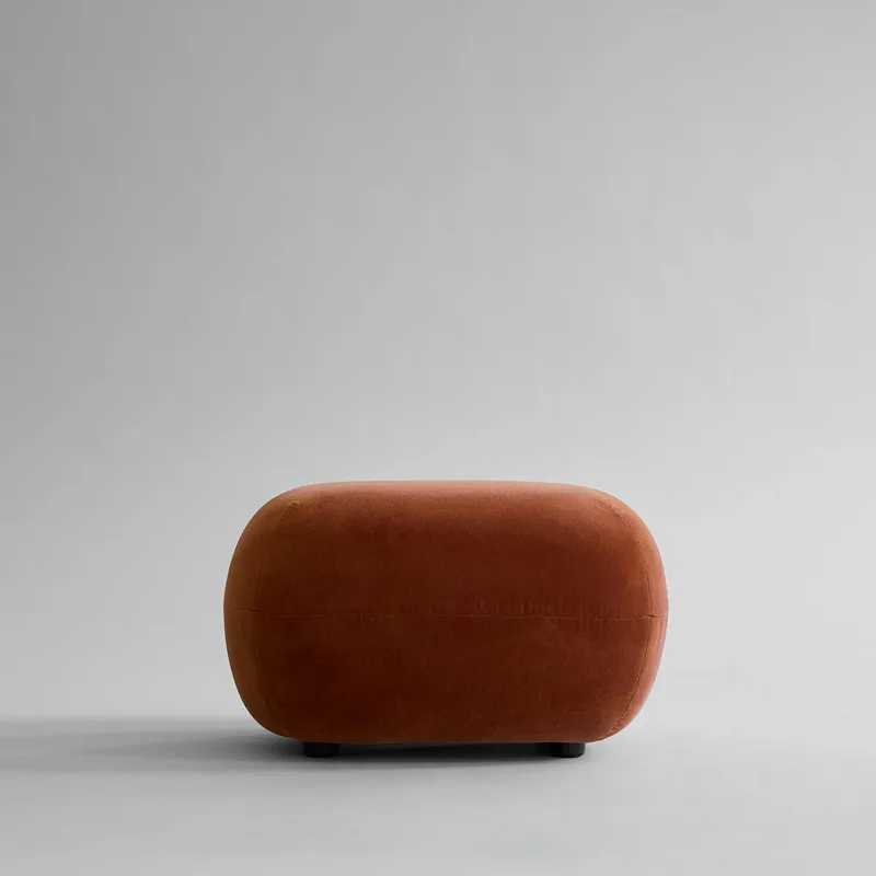Toe Ottoman – Rust by 101 Copenhagen – product photo