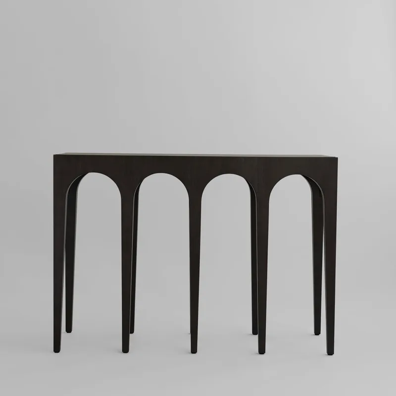 Bow Console, Big - Coffee Black Oak by 101 Copenhagen – product photo