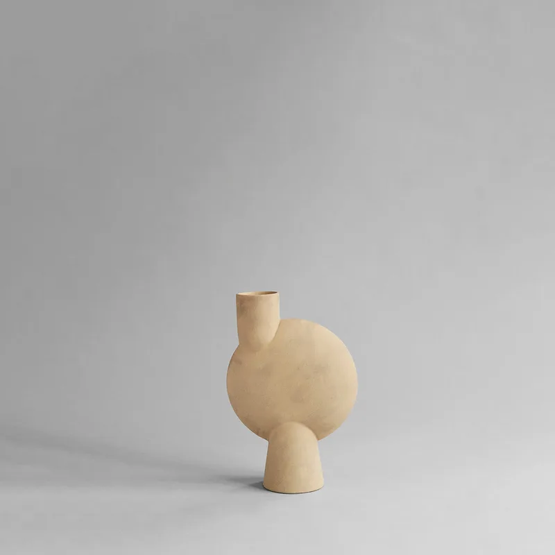 Sphere Vase Bubl, Medio - Sand van 101 Copenhagen – productfoto