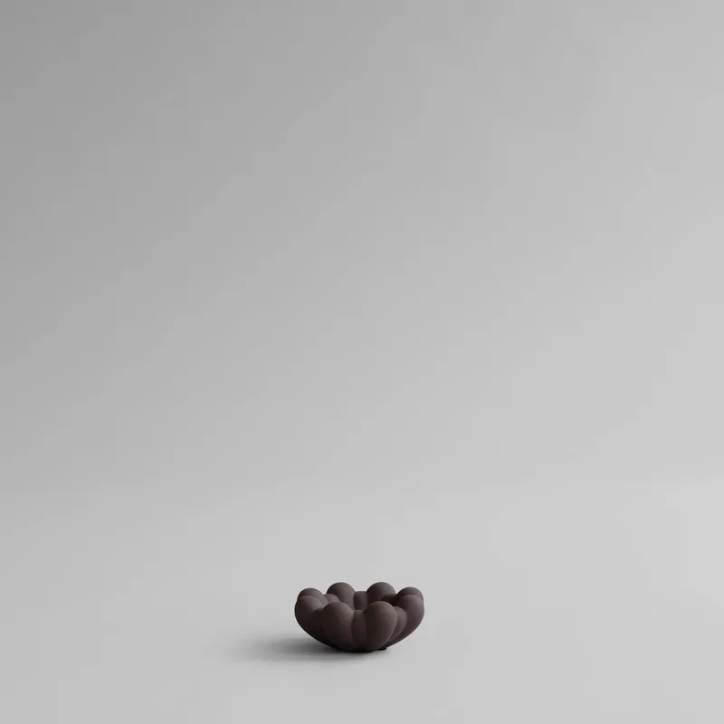 Bloom Tray, Mini - Chocolate Brown by 101 Copenhagen – product photo