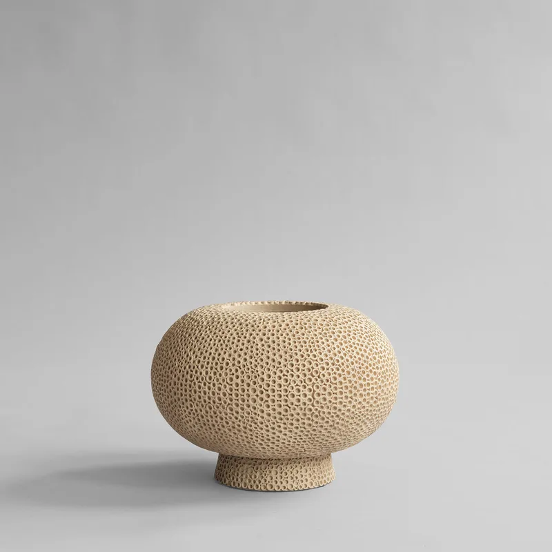 Kabin Vase, Shisen - Sand by 101 Copenhagen – product photo