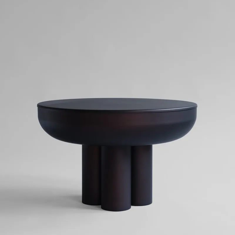 Crown Table, Low - Burned Black by 101 Copenhagen – product photo