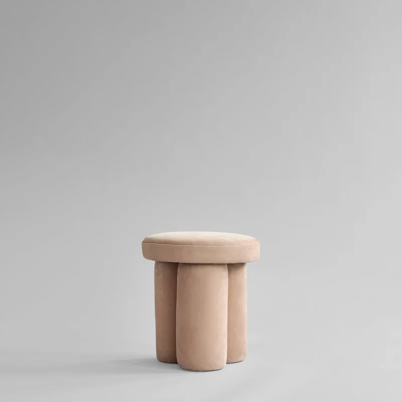 Big Foot Stool - Nubuck von 101 Copenhagen – Produktfoto
