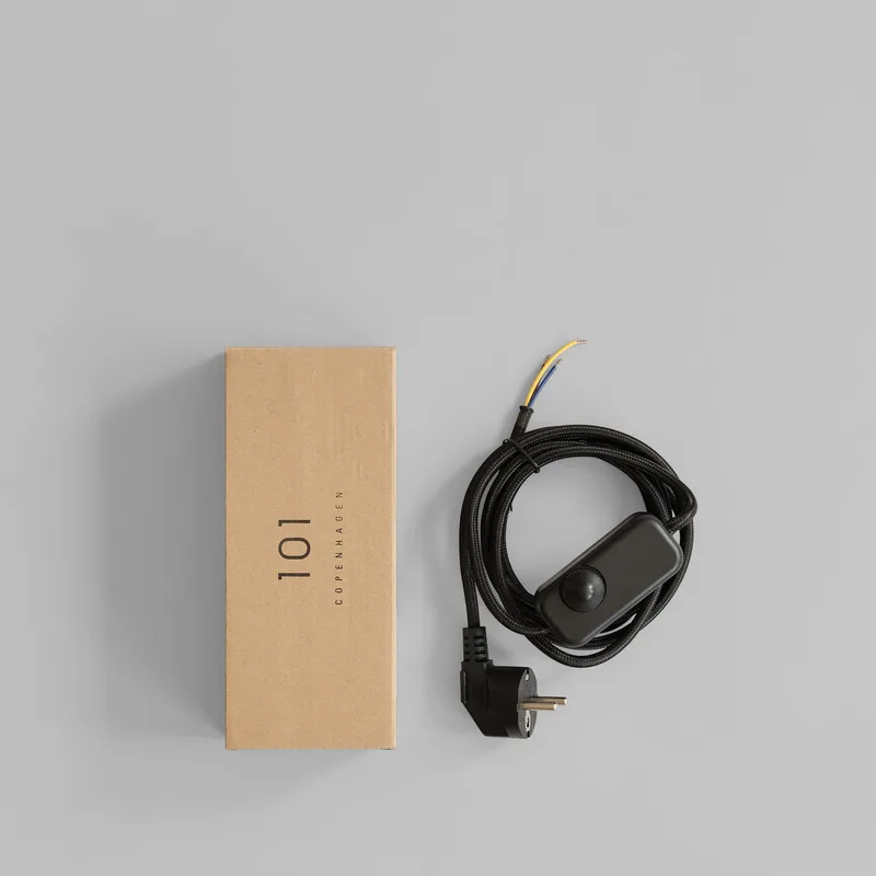 Cable Kit - Black Cord with Dimmer (2m) by 101 Copenhagen – product photo