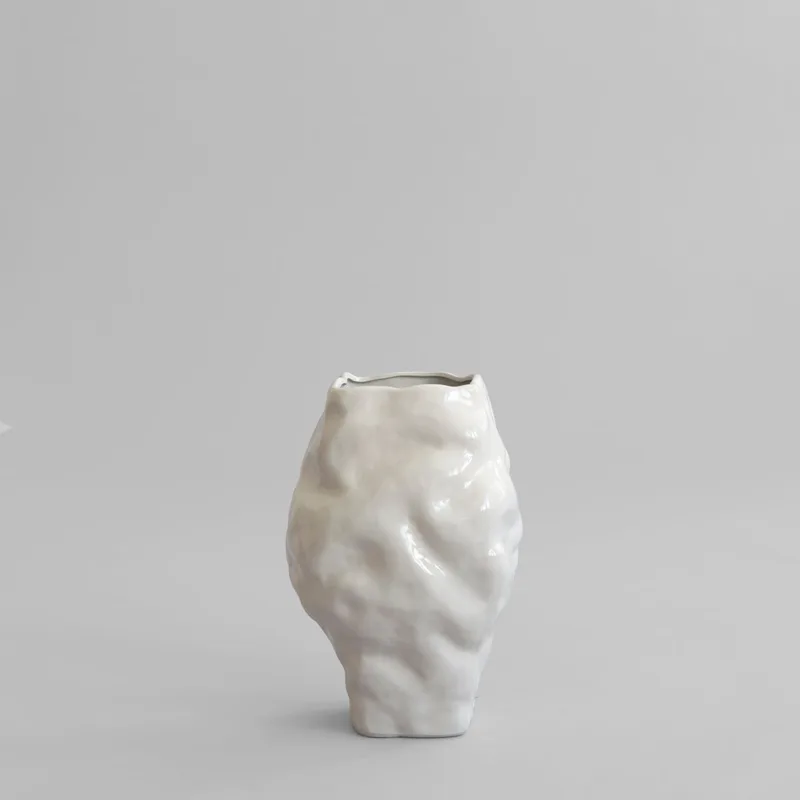 Katachi Vase, Medio - High Glaze Birch by 101 Copenhagen – product photo