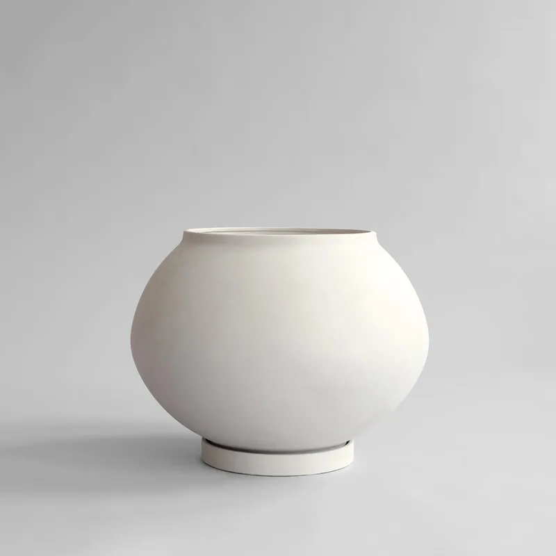 Sunao Plant Pot Fat, Hexa - Birch van 101 Copenhagen – productfoto