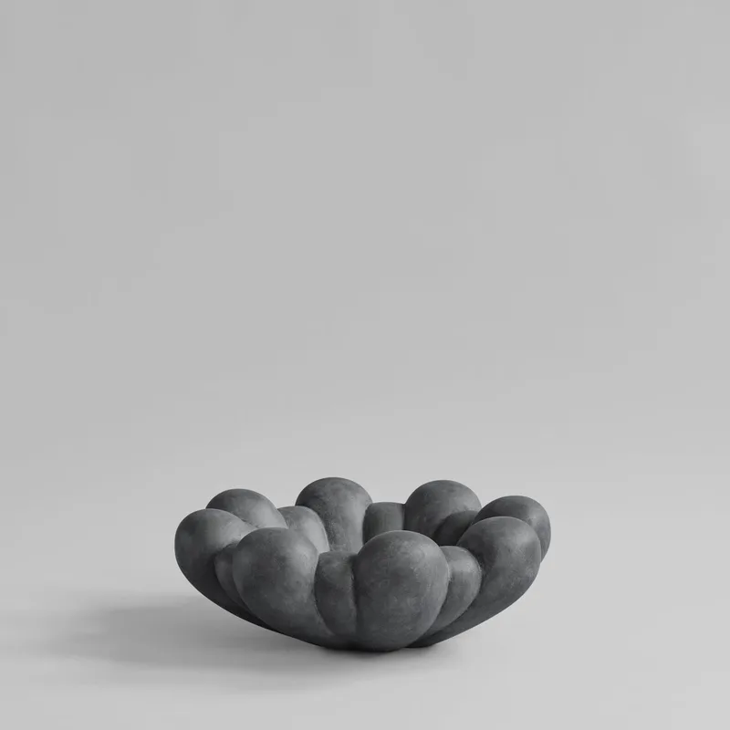 Bloom Tray, Big - Dark Grey by 101 Copenhagen – product photo