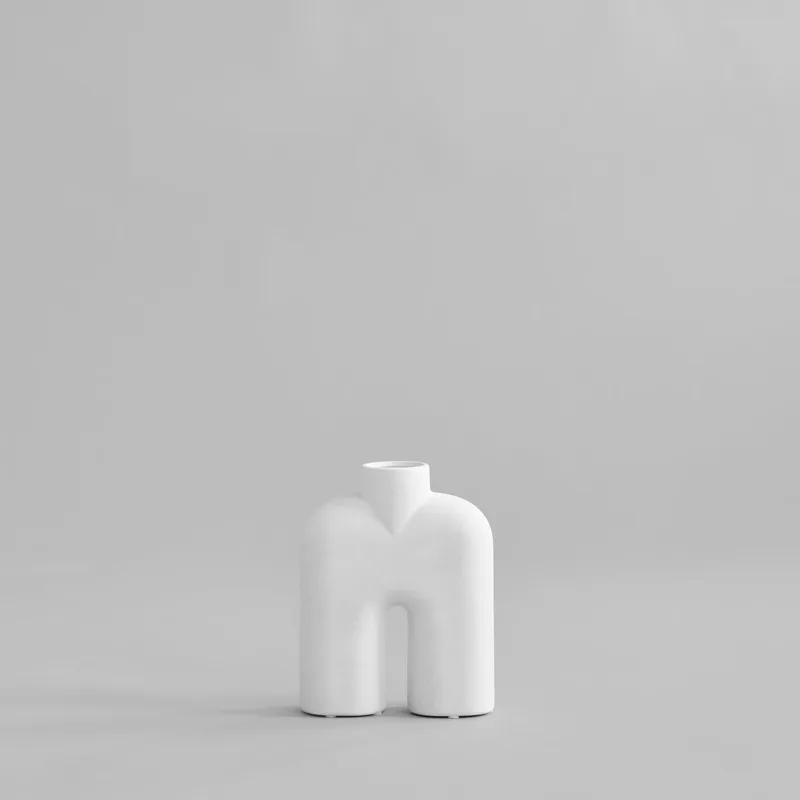 Cobra Vase Tall, Mini - Bone White by 101 Copenhagen – product photo