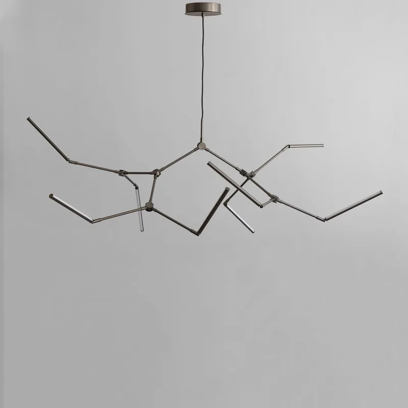Stick Chandelier - Bronze von 101 Copenhagen – Produktfoto
