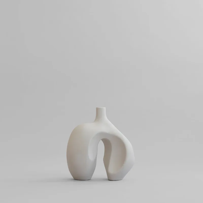 Ni Vase, Mini - Birch by 101 Copenhagen – product photo