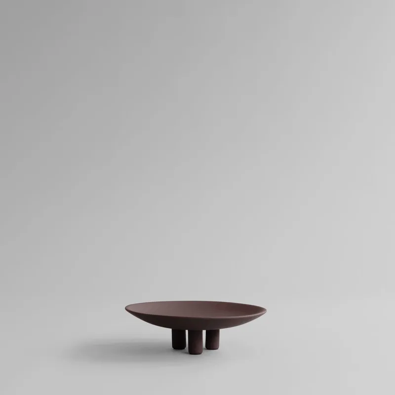 Duck Plate, Mini - Chocolate Brown by 101 Copenhagen – product photo