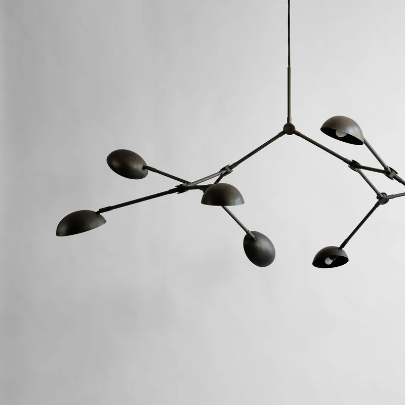 Drop Chandelier - Bronze (5m) by 101 Copenhagen – product photo