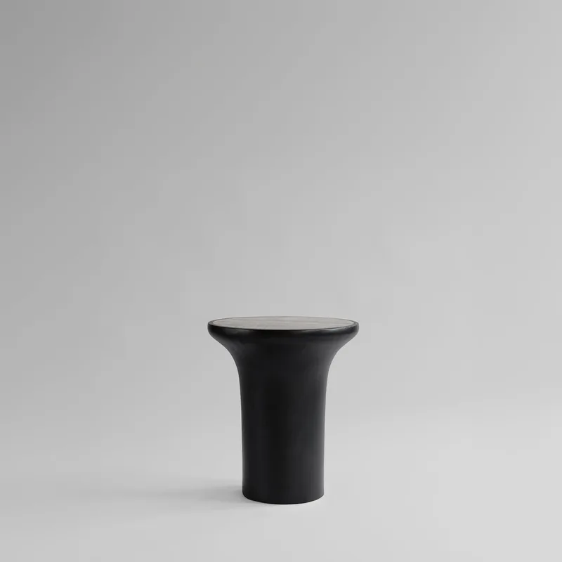 Trumpet Table, Tall - Silver Travertine de 101 Copenhagen – photo du produit