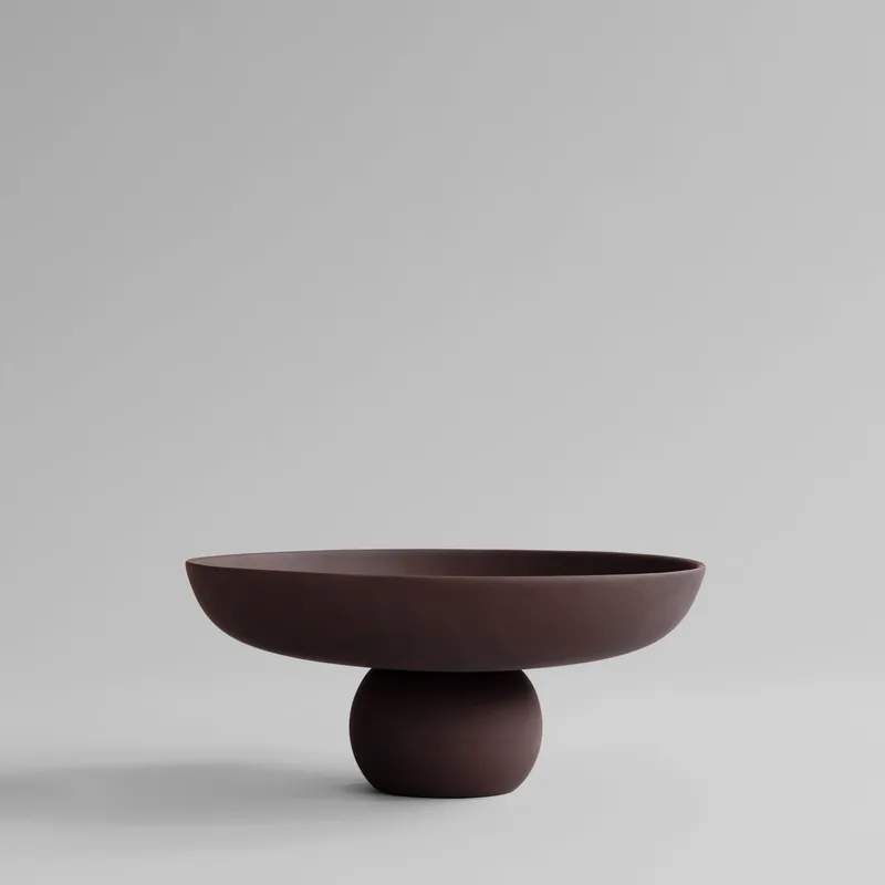 Baburu Bowl, Big – Chocolate Brown by 101 Copenhagen – product photo