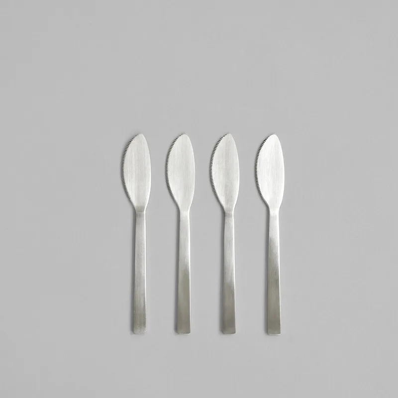 Kogei Butter Knife - Brushed Steel by 101 Copenhagen – product photo