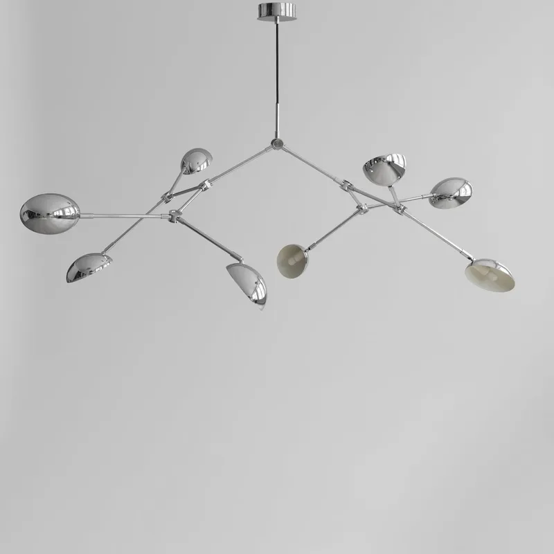 Drop Chandelier - Chrome van 101 Copenhagen – productfoto