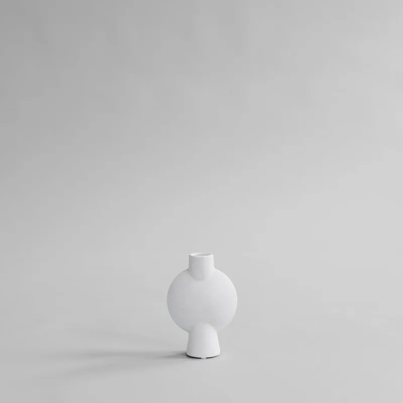 Sphere Vase Bubl, Mini - Bone White by 101 Copenhagen – product photo