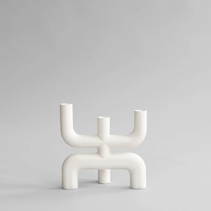 Cobra Candle Holder - Bone White de 101 Copenhagen – photo du produit