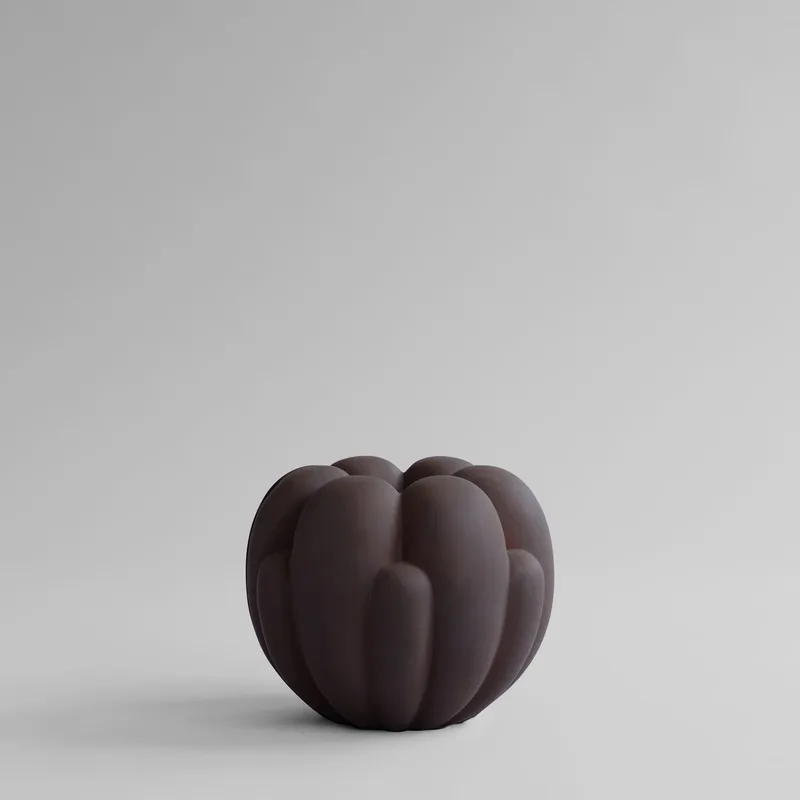 Bloom Vase, Mini – Chocolate Brown by 101 Copenhagen – product photo