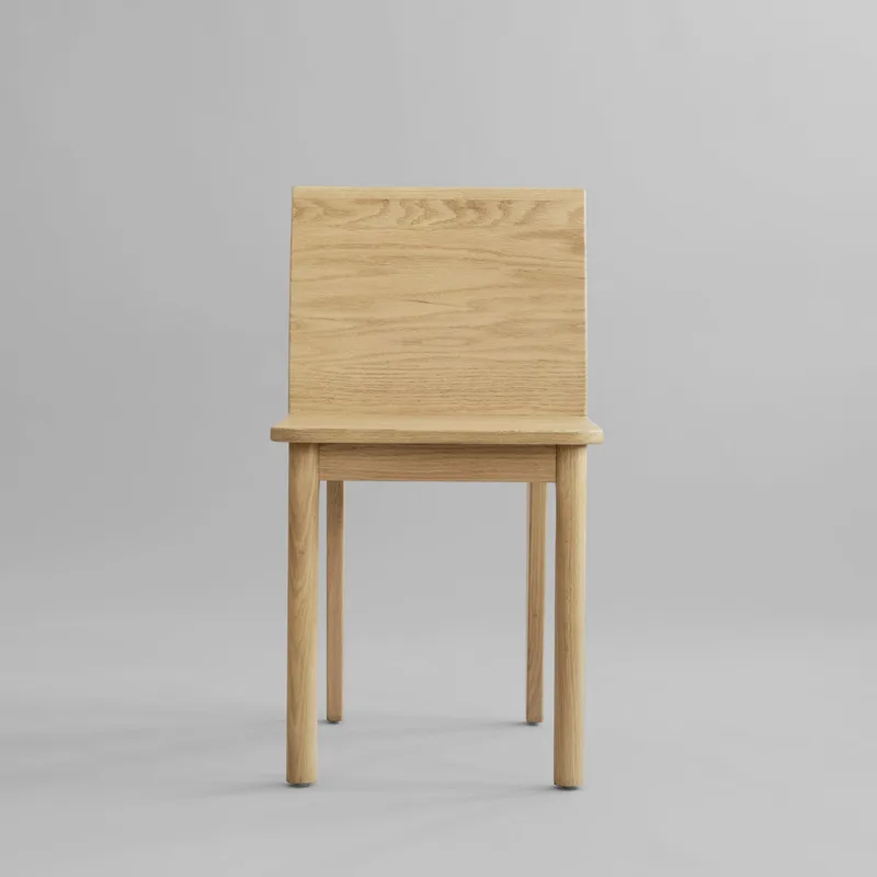 Brutus Slim Dining Chair - Natural Oak van 101 Copenhagen – productfoto
