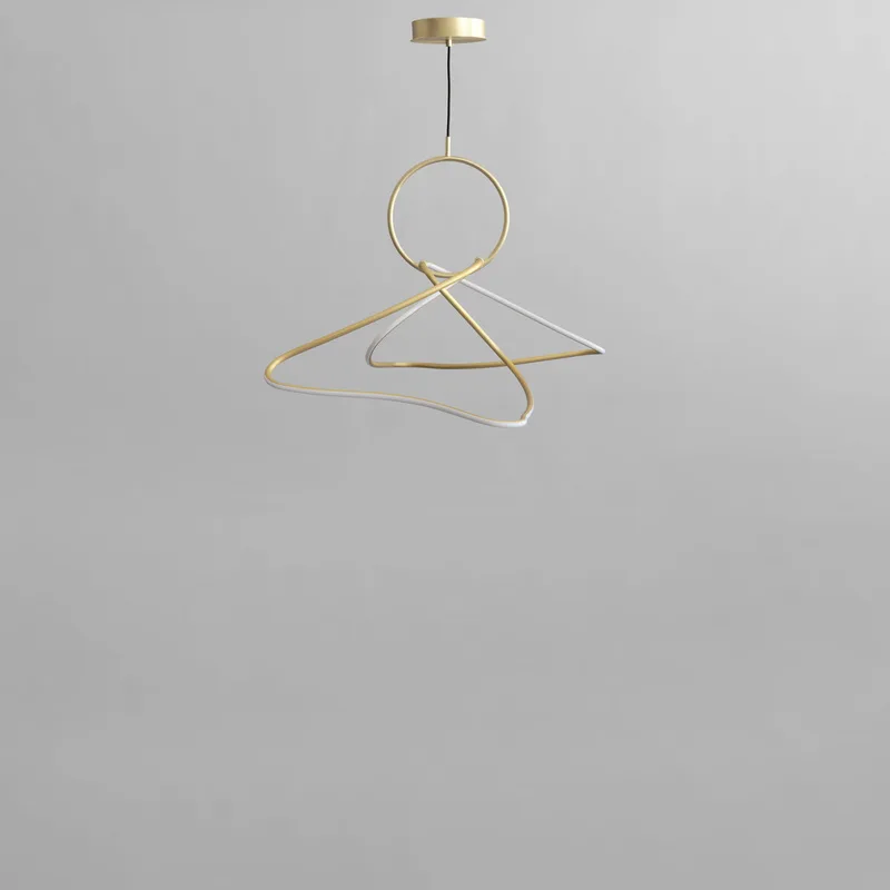 Kumo Chandelier, Mini - Brass by 101 Copenhagen – product photo