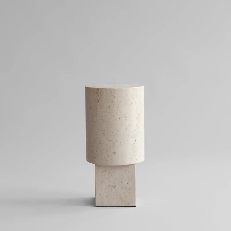 Column Table - Limestone von 101 Copenhagen – Produktfoto